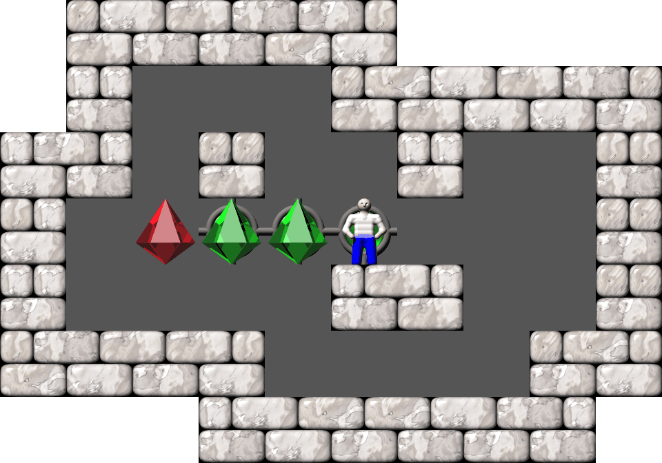 Sokoban Mass Remodel level 1917